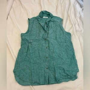 Uniqlo linen tank Size M
